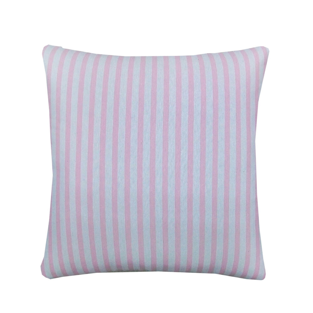 διακοσμητικό μαξιλάρι stripes ροζ
