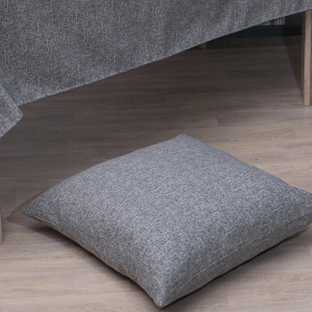 Διακοσμητική Μαξιλαροθήκη 70X70 Cotone Valia 62 Γκρι σκούρο
