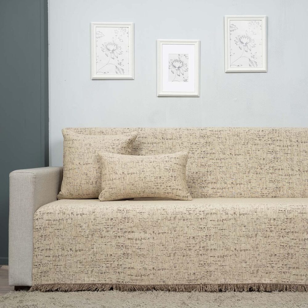Ριχτάρι πολυθρόνας (175X170) Cotone Betty Μπεζ - Image 3