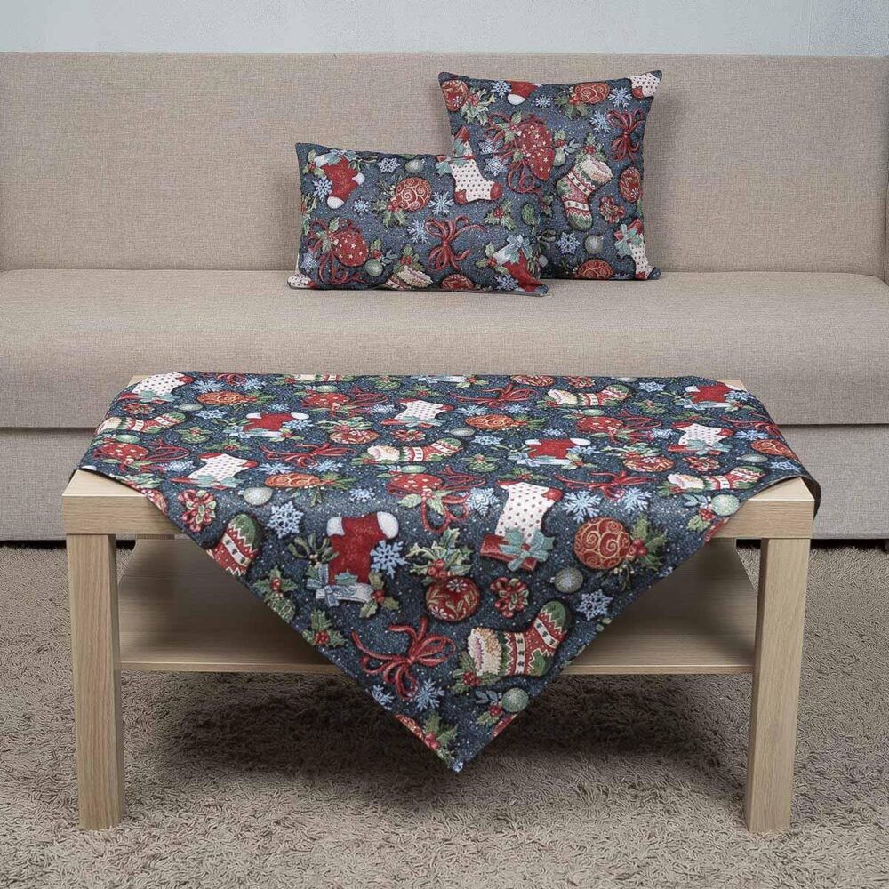 Χριστουγεννιάτικο Καρέ 90X90 Cotone Natale