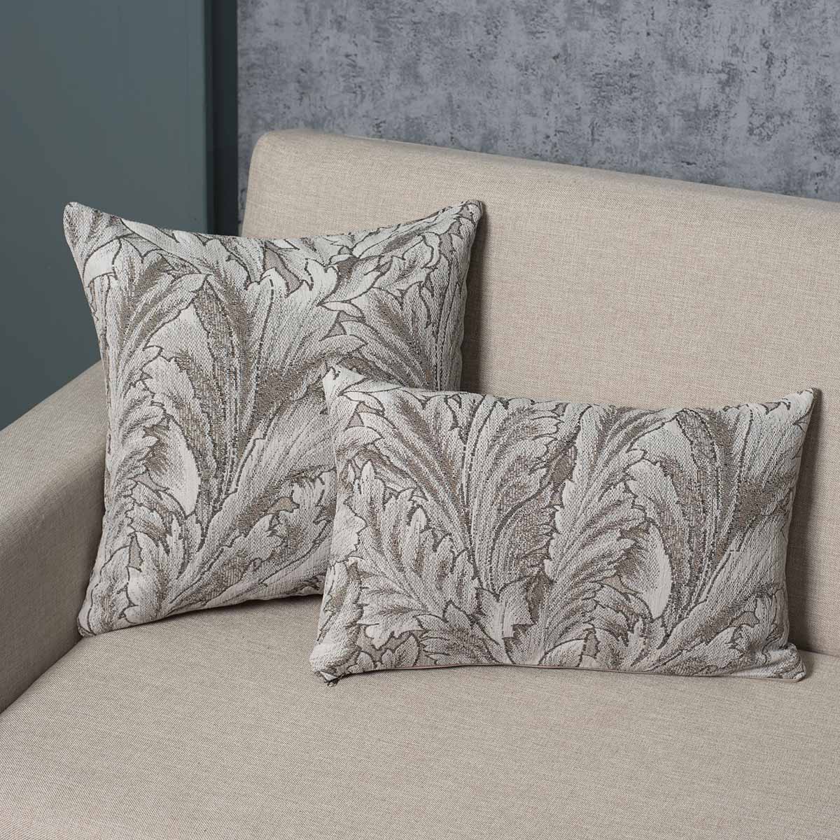 Διακοσμητική μαξιλαροθήκη 45x45 Cotone | Milena Εκρού