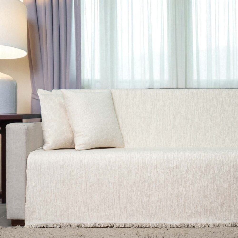 Ριχτάρι Τριθέσιου 180x300 Cotone | Foster Εκρού