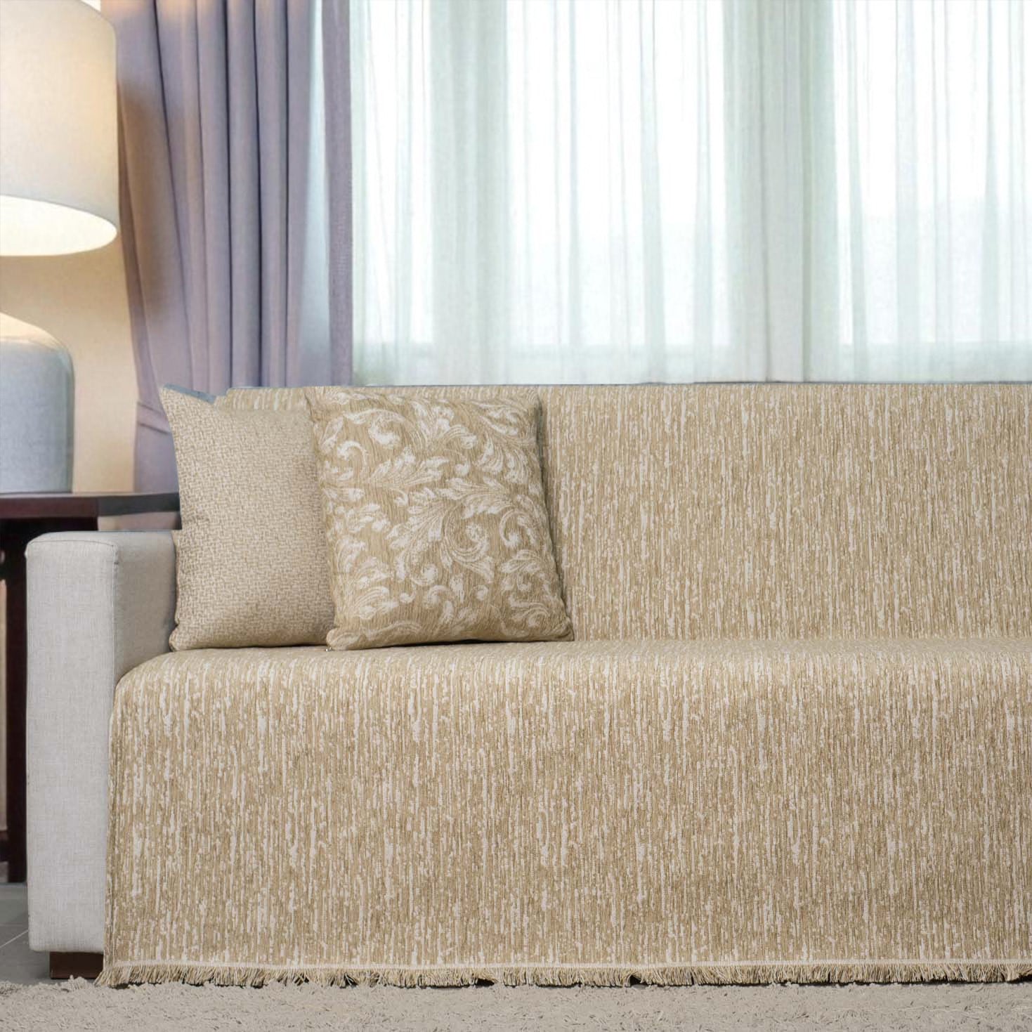 Ριχτάρι Τριθέσιου 180x300 Cotone | Foster Μελί