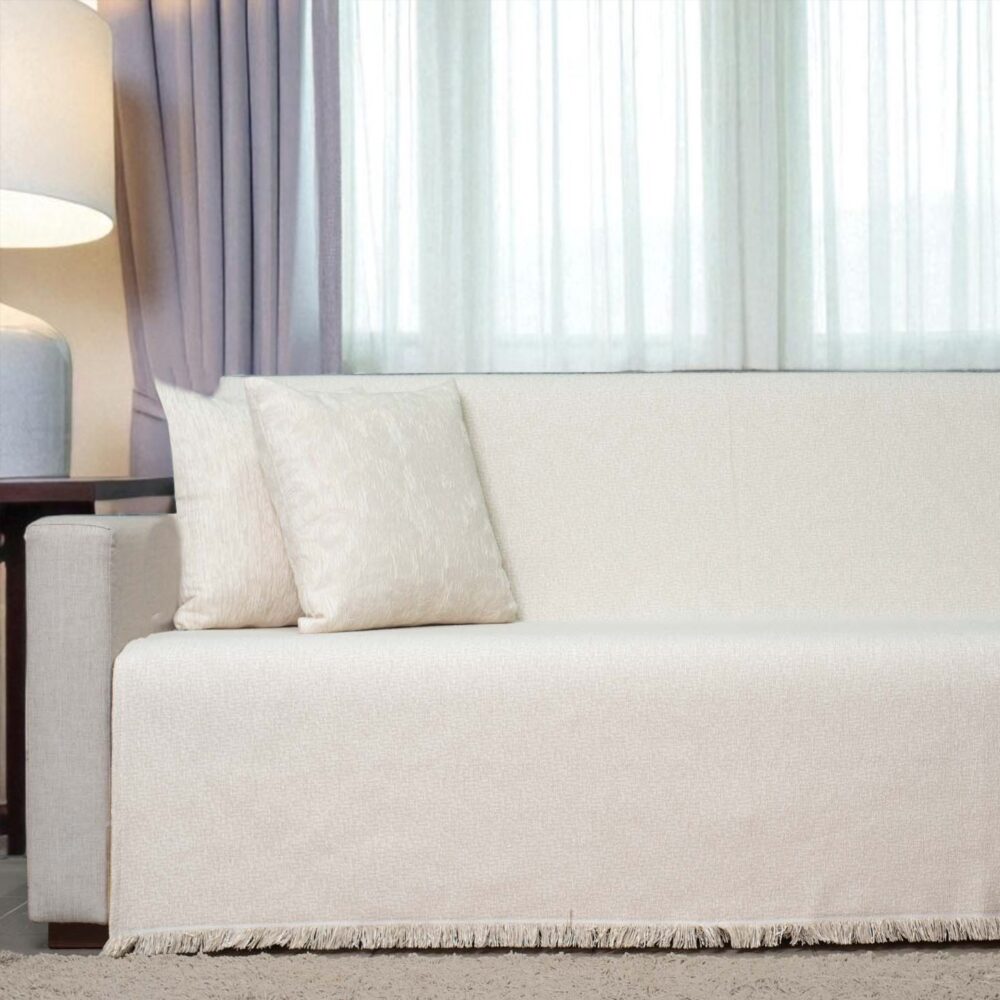 Ριχτάρι Τριθέσιου 180x300 Cotone | Mabel Εκρού