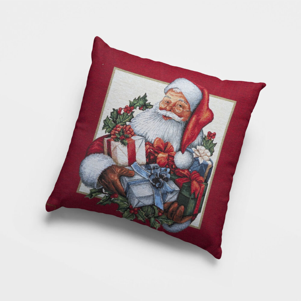 Χριστουγεννιάτικη Μαξιλαροθήκη 45Χ45 Cotone | Santa square