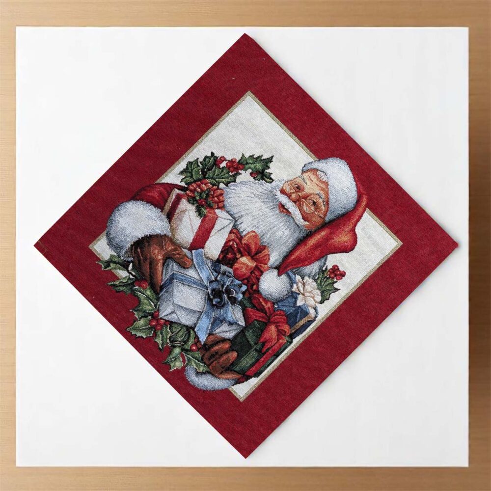 Χριστουγεννιάτικο Πετσετάκι 44x44 Cotone | Santa Square