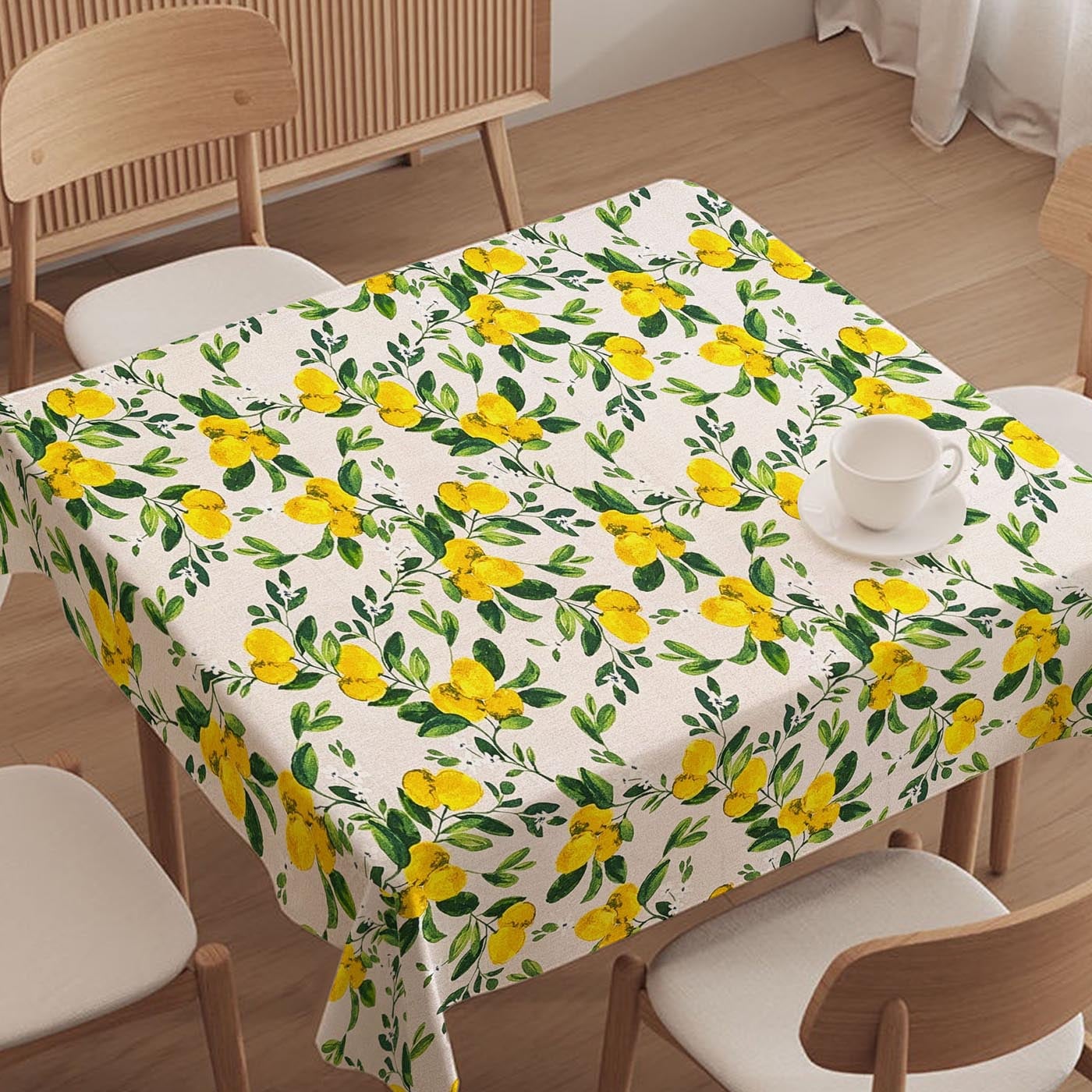 Τραπεζοκαρέ 140x140 Cotone | Lemons
