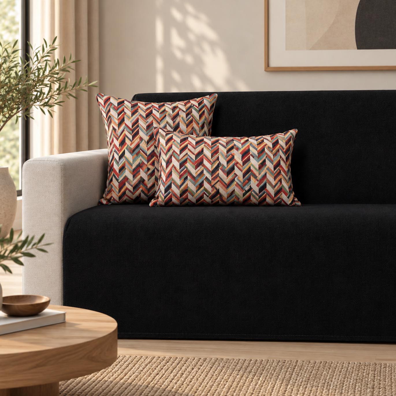 Ριχτάρι Πολυθρόνας 170x170 Cotone | Cozy Μαύρο