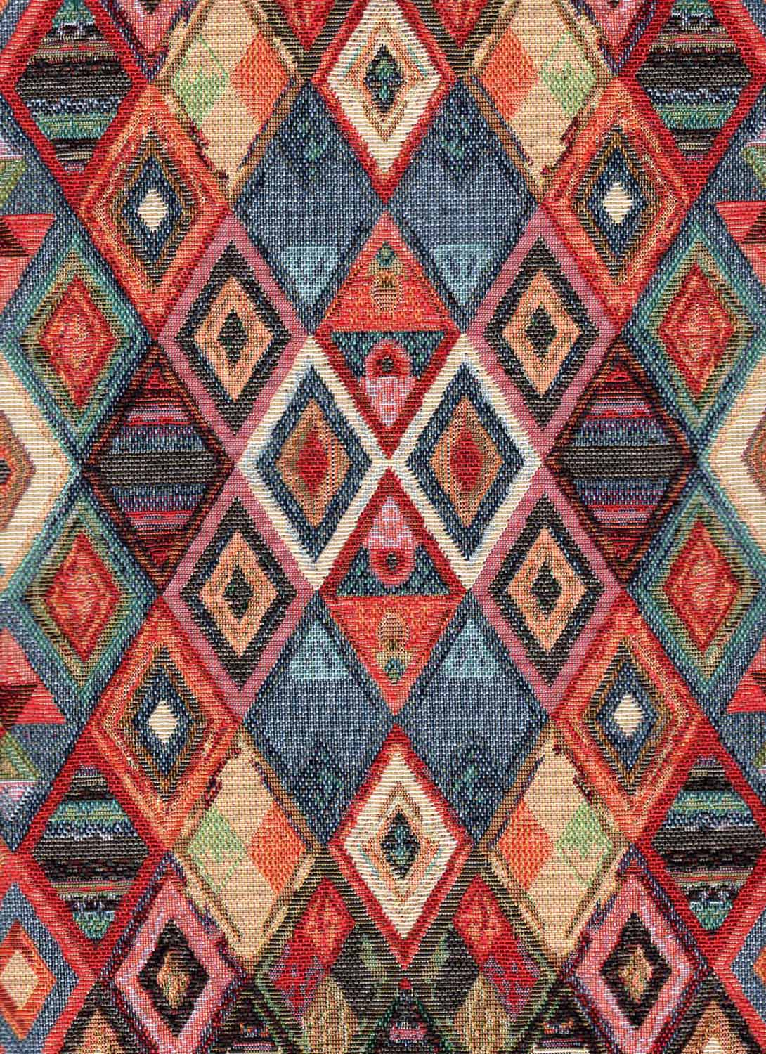 Ριχτάρι Πολυθρόνας 185x185 Cotone Ethnic - Image 2